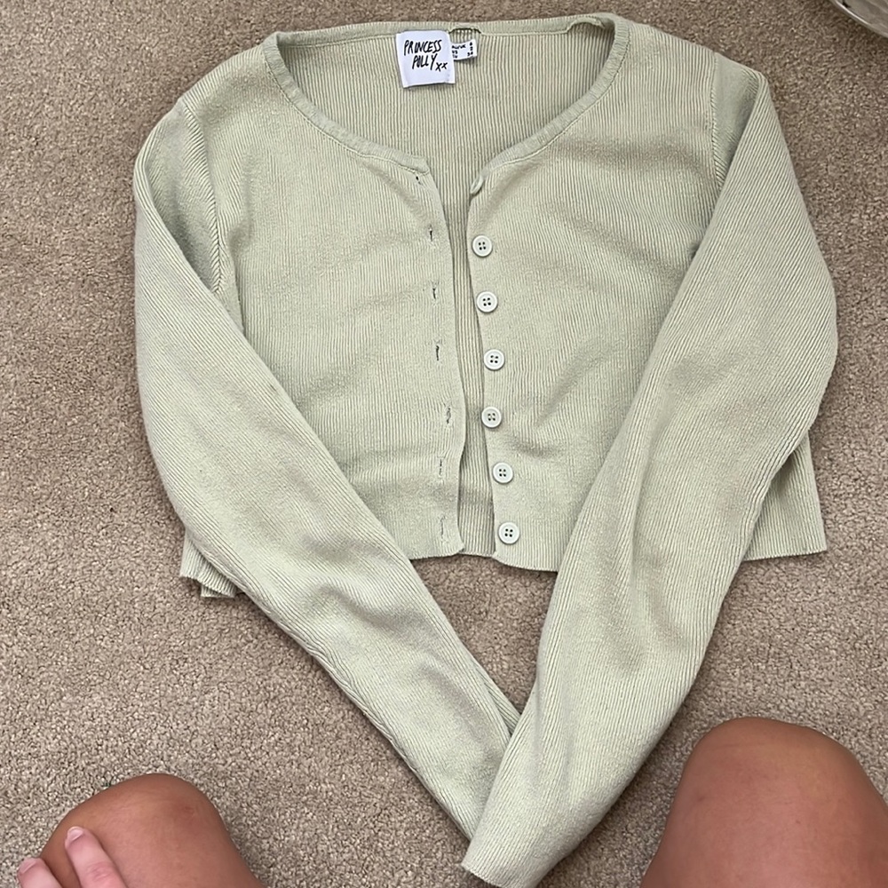 Princess Polly cropped cardigan